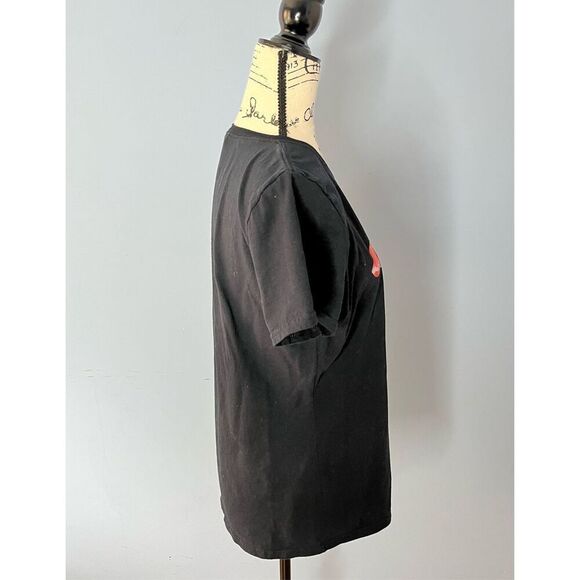 Fruit of the Loom Women’s L All You Need Is Love & a Great Dane Tee Black with L - Picture 4 of 8